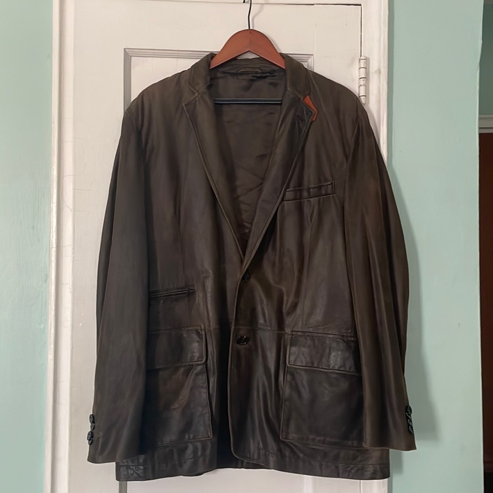 Kroon Men’s genuine leather jacket